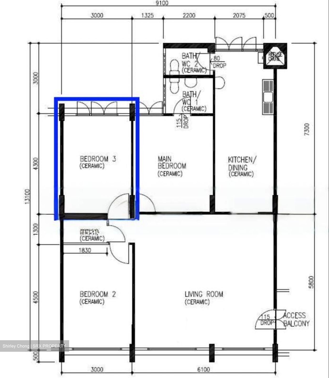 Blk 764 Yishun Street 72 (Yishun), HDB 4 Rooms #487554901